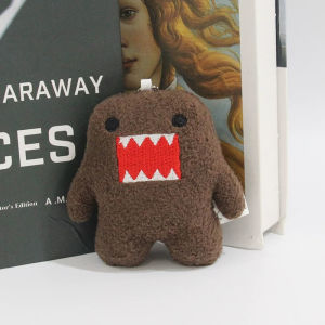 Beast Kingdom | Hot Kawaii Cute Xmas Domo Kun Plush Keychain Anime Keyring Charm for Bag Keys Gift Collection