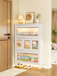 HAOJIUBUJIAN | Slim Large Capacity Entry Shoe Cabinet 24cm