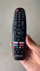 Remote Điều khiển GIỌNG NÓI TV DAIICHI HÀNG CHUẨN CHẤT LƯỢNG HÃNG theo TV
