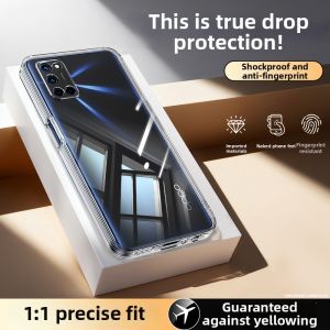 imobile | Shatterproof Lens Protection Clear Silicone Case for OPPO A52 and A92
