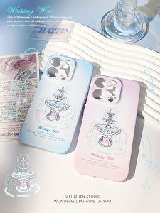 Korean Style Film Soft Shell Two-In-One New Model Suitable for 16Promax15  14 Mobile Phone Case Full Protection Anti-Fall for 13 Couples Simple High-End Sensation Protective Shell