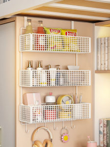 Dormitory Good Things Table Shelf Bed Lower Bunk Hanging Basket Wardrobe Side Storage Student Bedroom Wall-Mounted Hook Handy Gadget