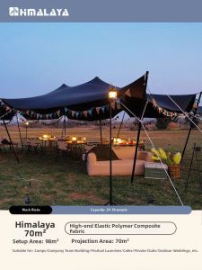 CNHIMALAYA | Windproof Sunscreen Shade Canopy 70m²