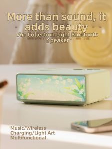 SISHEWURU | Wireless Charging Portable Home Bluetooth Speaker