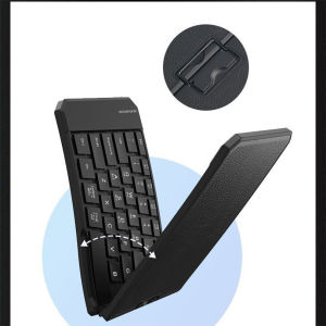 JOMAA | JOMAA Ergonomics Split Keyboard Bluetooth Foldable Keyboard Portable Travel Keyboard for iPhone iPad Tablet LaptopPC