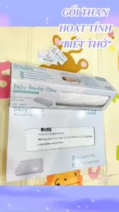 [CHÍNH  HÃNG] Gối ôm hoạt tính Kuta cao su cao cấp cho bé sơ sinh