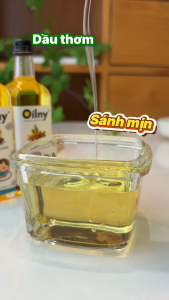 Dầu ăn dặm Oilny hạt macca nguyên chất 100ml dùng cho bé 6 tháng hỗ trợ não bộ và thị lực
