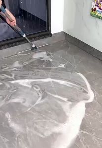 3in1 Alat Pembersih Lantai Kaca Jendela Portable 180 Derajat Sapu Ajaib 3in1 Serbaguna