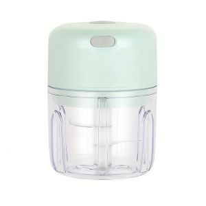 Máy Xay Tỏi Và Thịt Mini 250ml Sạc Lại Được - Nhựa Bền Chắc Công Suất 30W Tốc Độ Cao Dùng Được Cho Tỏi Ớt Hành Thịt Xay Các Loại Hạt