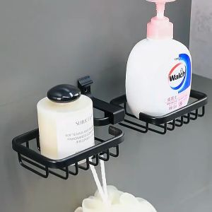 BEAUTYMASS Soap Holder organizer Soap Dish No Punching Bathroom Bathroom Accessories and Organizers