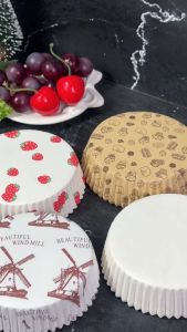 Cake Case Laminasi Bulat 8.5 cm Anti Minyak / Cake Case Bulat Laminasi 8 cm / Cupcake Case Round PET 8.5cm / Cupcake Case Round PET 8cm / Kertas Alas Kue Bulat Bundar Laminating