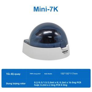 Máy Ly Tâm Mini Westtune Dành Cho Phòng Thí Nghiệm Tốc Độ 4000 Vòng/phút/7000 Vòng/phút Tương Thích Với Ống Ly Tâm 0.2/0.5/1.5/2ml