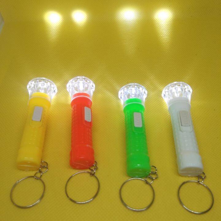 Led Flashlight Toy Mini With Keychain children adult for emergency