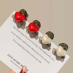 Mini Princess Hair Claw Elegant Sidewriter Bangs Fringe Hairpin Female Hair Accessory Stylish Fashionable Hair Clip