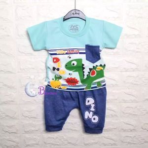 BOBOBAM BAJU BAYI LAKI-LAKI & SETELAN ANAK COWO LUCU 6-12 BULAN