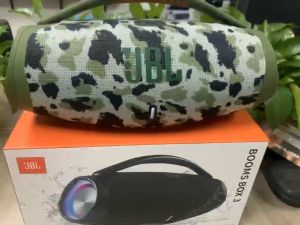 Loa Bluetooth Booms box 3 LED Bass Mạnh Âm Thanh mạnh mẽ và âm trầm khủng IPX7 Chống nước Lớn Cực Đỉnh Bluetooth 5.3