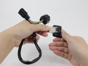 สวิตช์ปรับแต่งอุปกรณ์เสริมมอเตอร์ไซค์ HONDA LEAD125 สวิตช์ปรับไฟไฟหน้าแบบหรี่แสงได้ 3 ตำแหน่ง (ไฟสูง/ต่ำ)