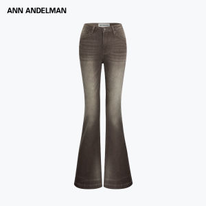 ANN ANDELMAN | Retro Style Fade Washed Denim Pants