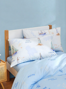 Cartoon Anti-Bacterial Cotton Pillowcase
