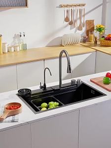 GUANGMANZHI | Handcrafted Nano Coating Stainless Steel Sink Large Single Basin