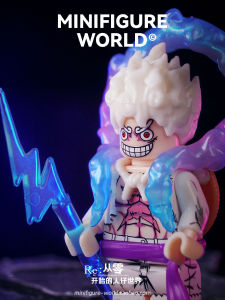 One Piece Sun God Fifth Gear Niki Luffy Ace Shipping King Building Blocks Toy Assembly Model Collectible Figure for Teens