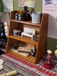 Desktop Storage Rack 2-3-Layers Wipe Clean Multifunctional Desk Organizer Shelf Countertop Rack