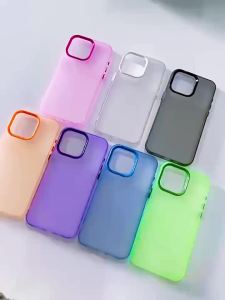 Ốp Lưng Silicon Mờ Trong Suốt Màu Kẹo Ngọt Cho Xiaomi 14T Pro/14T/14Ultra - Vỏ Chống Sốc Với Tính Năng Chống Xước