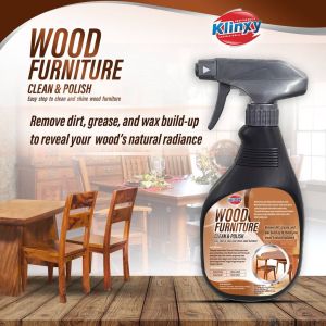 Pembersih Noda Jamur dan Pengkilap Kayu Furnitur - Obat Anti Jamur Kayu Furnitur - KLINXY Wood Furniture Clean and Polish
