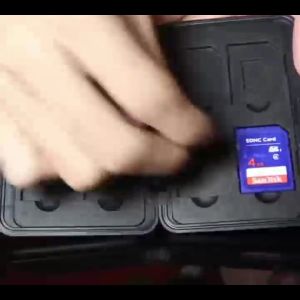 8 Slots Professional Memory Card Case SD Card Storage Holder