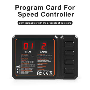 45A 60A RC ESC Waterproof Sensorless Brushless 2-3S 5.8VBrushless ESC with XT60/T Plug for RC Cars Truck Program Card Control