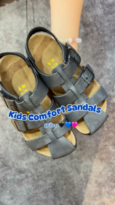 SURE FEET Healthy Sandals Kids (SF1012) | Black Navy Pink | Lightweight & Supportive Orthopedic Sandals