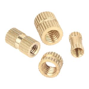 GUWANJI | Double-Through Cylindrical Rolled Insert Nuts Copper