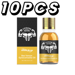 Dầu Trị Chứng Tăng Trưởng Tuyến Vú Nam Giới Bee Venom Serum Làm Săn Chắc Ngực Nam Dầu Massage Ngực Nam Dưỡng Ẩm Toàn Thân Chiết Xuất Từ Thực Vật Tự Nhiên 15ml