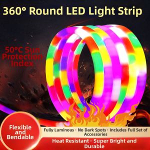 YUANMUXUAN | Circular 360 Degree Waterproof Outdoor Neon Light