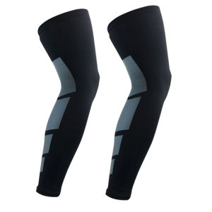 【New Arrival】 Anti-collision Knee Sleeve for Basketball and Sports Long Support Knee Protector Black