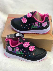 Sepatu sneaker anak cewek ANDO MERMAID sz 29/32 (FREE KAOS KAKI)