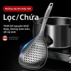 FENGHONGTAO | Muỗng Kẽm Inox 304 Dày Chống Nhiệt