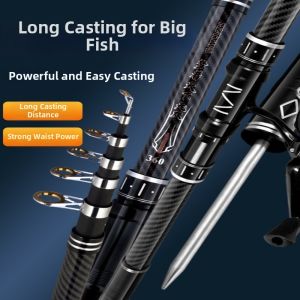JINGZHANLI | Ultra Hard Carbon Fishing Rod