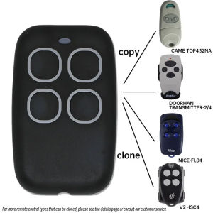 Diese 433Mhz Rf Clone Remote Control 50m 4 Button Copy Transmitter Fixed Learning Code for Gadget Gate Garage Door Doorhan Nice Came