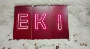 Hiasan Dinding Dekorasi Kamar Tidur & Ruang Tamu: Alphabet Huruf Angka Wall Decor