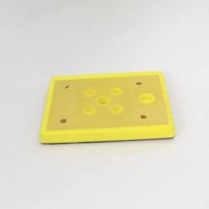 1PC Rectangular Sanding Pad 70x100mm Hook & Loop Sander Backing Plate Abrasive Tools Grinder Accessories for Woodworking Sanding