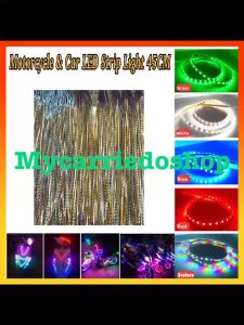 Motorcycle & Car 12V LED Strip Light 45CM Universal