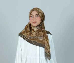 HIJAB DEENAY FIORELLA DARK GREY MAUVE GOLDEN BROWN
