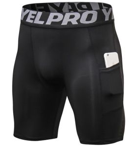 HOLA New Design Mens Pocket Shorts Basketball Shorts Sport Running Tight Fitness Short Trouser Shorts