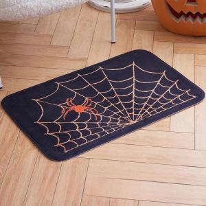 VIKAMA Halloween Chào Mừng Thảm Chùi Chân Mềm Mại Ấm Cúng Polyester Chống Trượt Lối Vào Hội Trường Thảm Phòng Tắm Trang Trí Nhà Cửa Phong Cách Hiện Đại