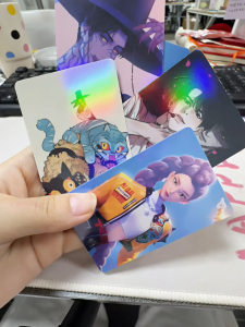 92/96pcs/box K-POP Demon Hunters Laser Lomo Card Photocard 2025 New Lomo card Jinu Rumi Derpy Tiger