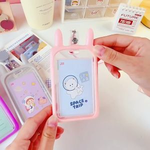 COD GANTUNGAN TALI KARTU AKSES KANTOR MRT BUSWAY LANYARD CARD HOLDER MOTIF KUCING