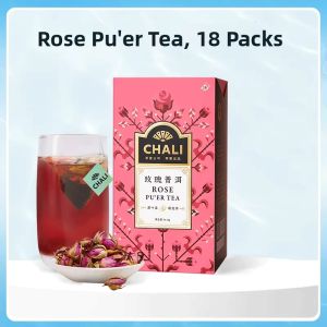 CHALI | Rose Pu-erh Tea Combination Flower Tea Packs