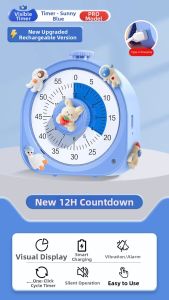 MPRINCE | Silent Timing Study Timer for Kids