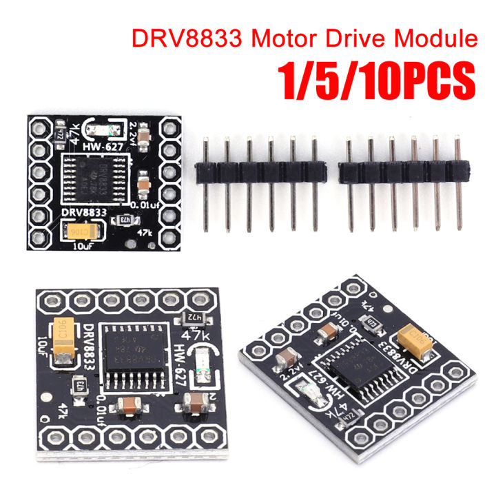 1-10pcs DRV8833 Motor Drive Module 1.5A Dual H Bridge DC Gear Motor ...